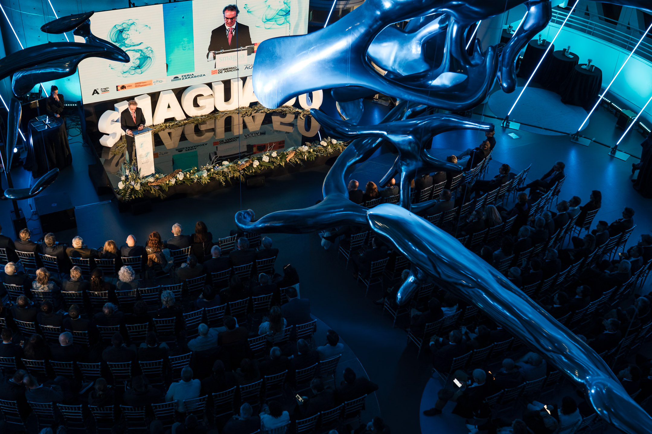 SMAGUA conmemora su 50 aniversario en la Torre del Agua de Zaragoza