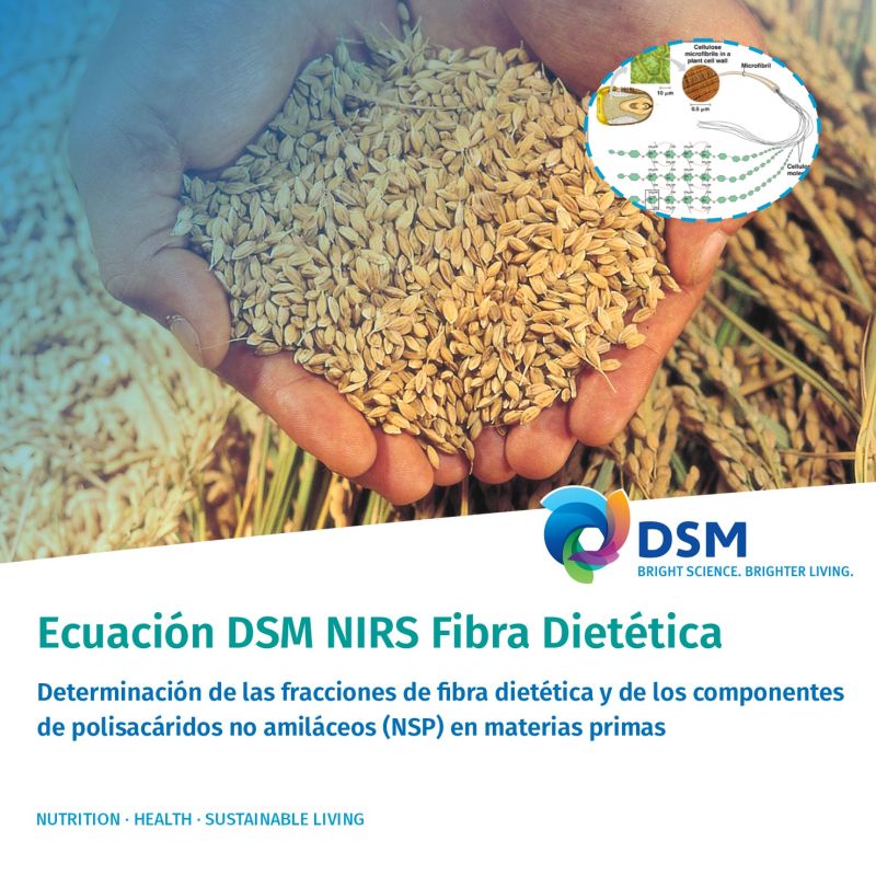 DETERMINACIÓN DE LAS FRACCIONES DE FIBRA DIETÉTICA Y DE LOS COMPONENTES DE POLISACÁRIDOS NO AMILÁCEOS (NSP) EN MATERIAS PRIMAS MEDIANTE LA TECNOLOGÍA NIRS