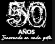 Logotipo blanco 50 aniversario