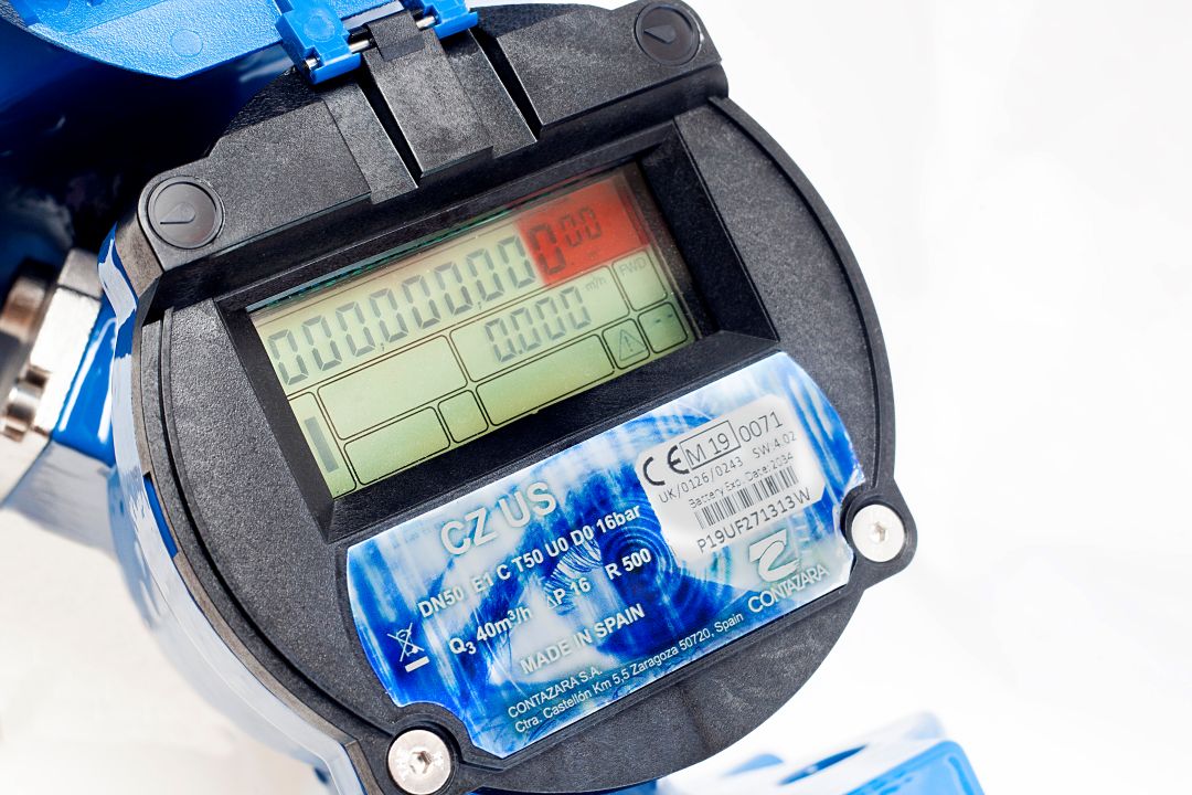 Contador ultrasónico CZUS con sensor de presión y tecnología de comunicaciones NB-IoT